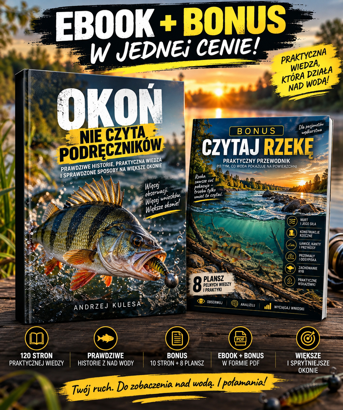 OKOŃ NIE CZYTA PODRĘCZNIKÓW – ebook + BONUS „Czytaj Rzekę”